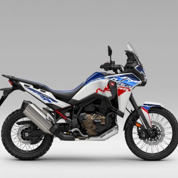 Bold new graphics and colour options for 25YM Honda CRF1100L Africa Twin models