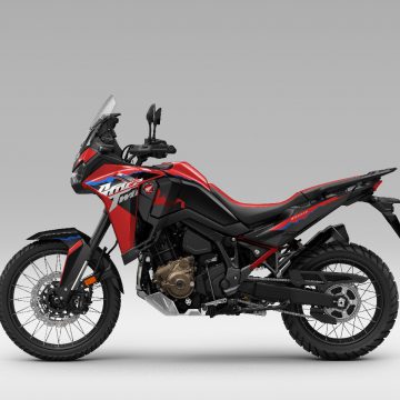 Bold new graphics and colour options for 25YM Honda CRF1100L Africa Twin models