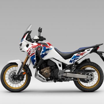 Bold new graphics and colour options for 25YM Honda CRF1100L Africa Twin models