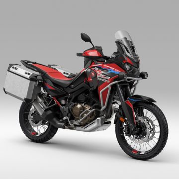 Bold new graphics and colour options for 25YM Honda CRF1100L Africa Twin models