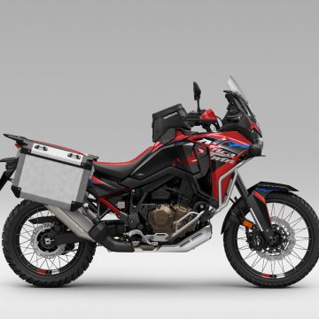 Bold new graphics and colour options for 25YM Honda CRF1100L Africa Twin models