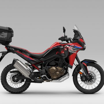 Bold new graphics and colour options for 25YM Honda CRF1100L Africa Twin models
