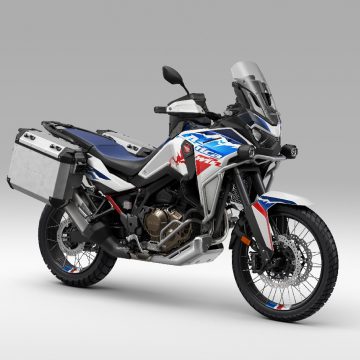 Bold new graphics and colour options for 25YM Honda CRF1100L Africa Twin models
