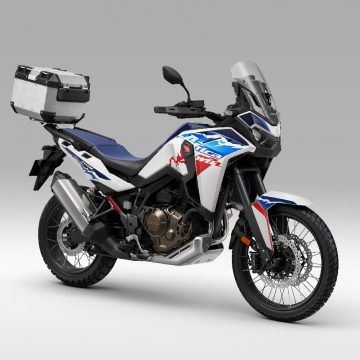 Bold new graphics and colour options for 25YM Honda CRF1100L Africa Twin models
