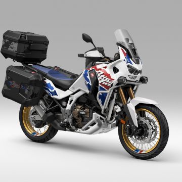Bold new graphics and colour options for 25YM Honda CRF1100L Africa Twin models