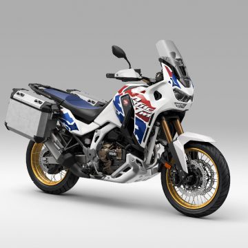 Bold new graphics and colour options for 25YM Honda CRF1100L Africa Twin models