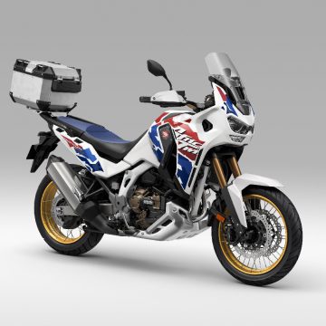 Bold new graphics and colour options for 25YM Honda CRF1100L Africa Twin models